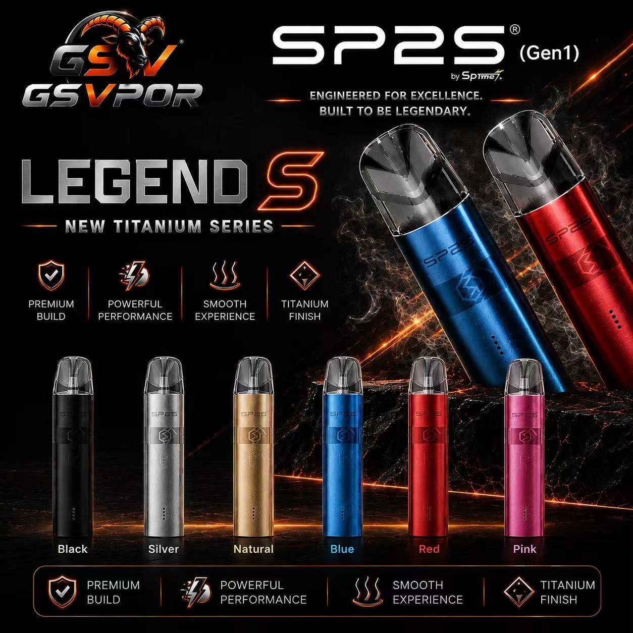 sp2 gen1 device SP2S LEGEND S — GEN 1 DEVICE - Image 1