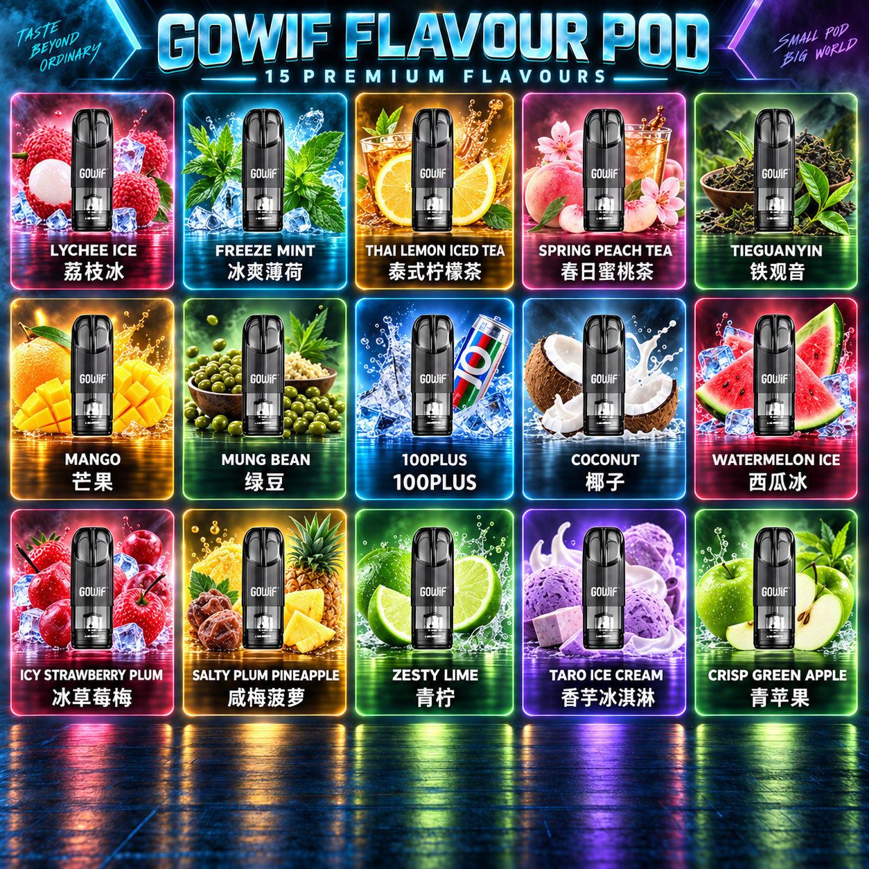 2 GOWIF FLAVOUR POD - Image 1