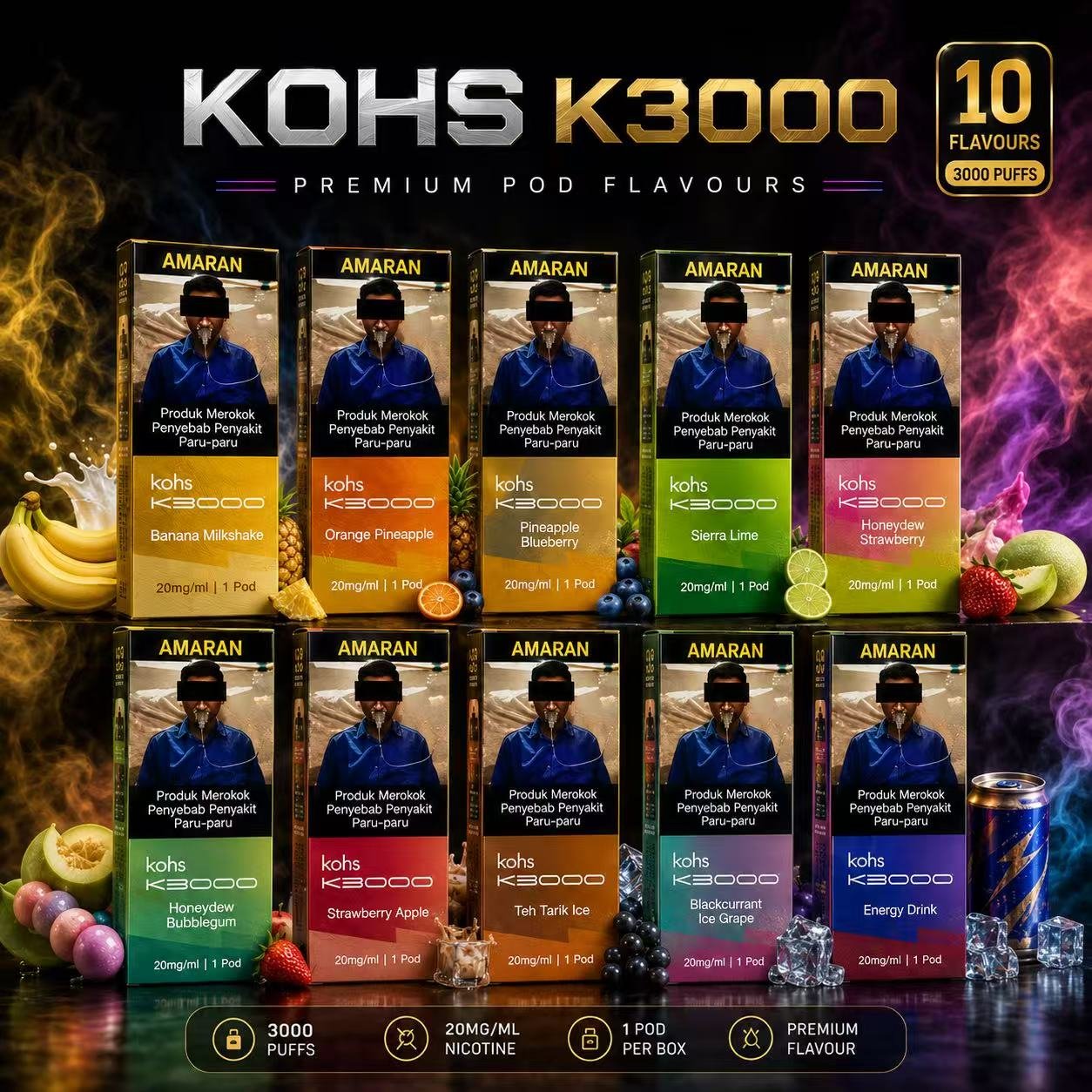Image_20260908153914_18_24 KOHS K3000 PREMIUM FLAVOUR POD - Image 1