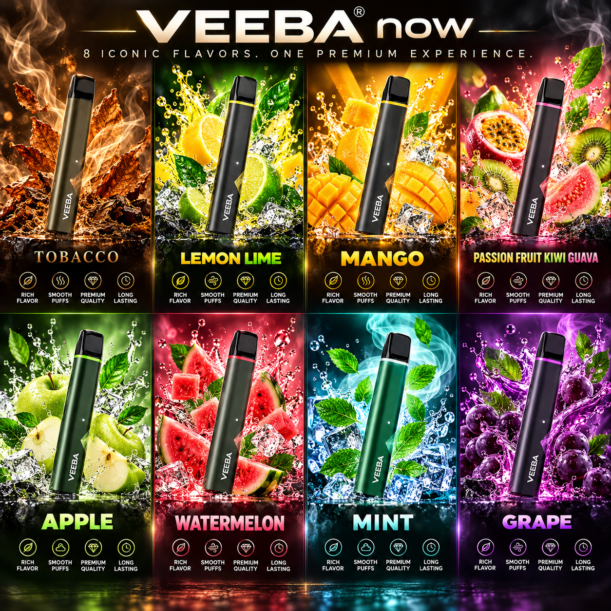 VEEBA Now_ Eight Iconic Flavors VEEBA now - Image 1
